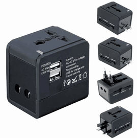 Un bon prix. bâti universel de mur à C.A. de noir d'adaptateur de voyage de Portable de 5V 1A/5V 2.1A en ligne