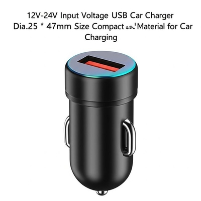 acheter 2.4A Double chargeur USB pour voiture 12V-24V entrée pour smartphones et tablettes online manufacture