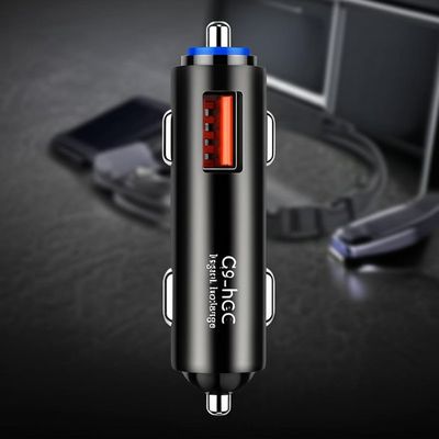 acheter Chargeur de voiture double USB 12V-24V Entrée avec sortie 2.4A 3.0A online manufacture