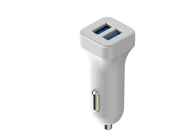 Un bon prix. 12VDC blanc - chargeur d'Usb de la voiture 24VDC 5V à double accès 2.4A pour le remplissage rapide en ligne